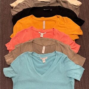 Athleta Short Sleeve Tees - Multi-Color Pack